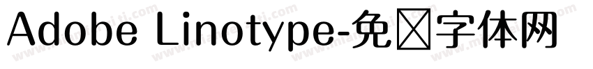 Adobe Linotype字体转换